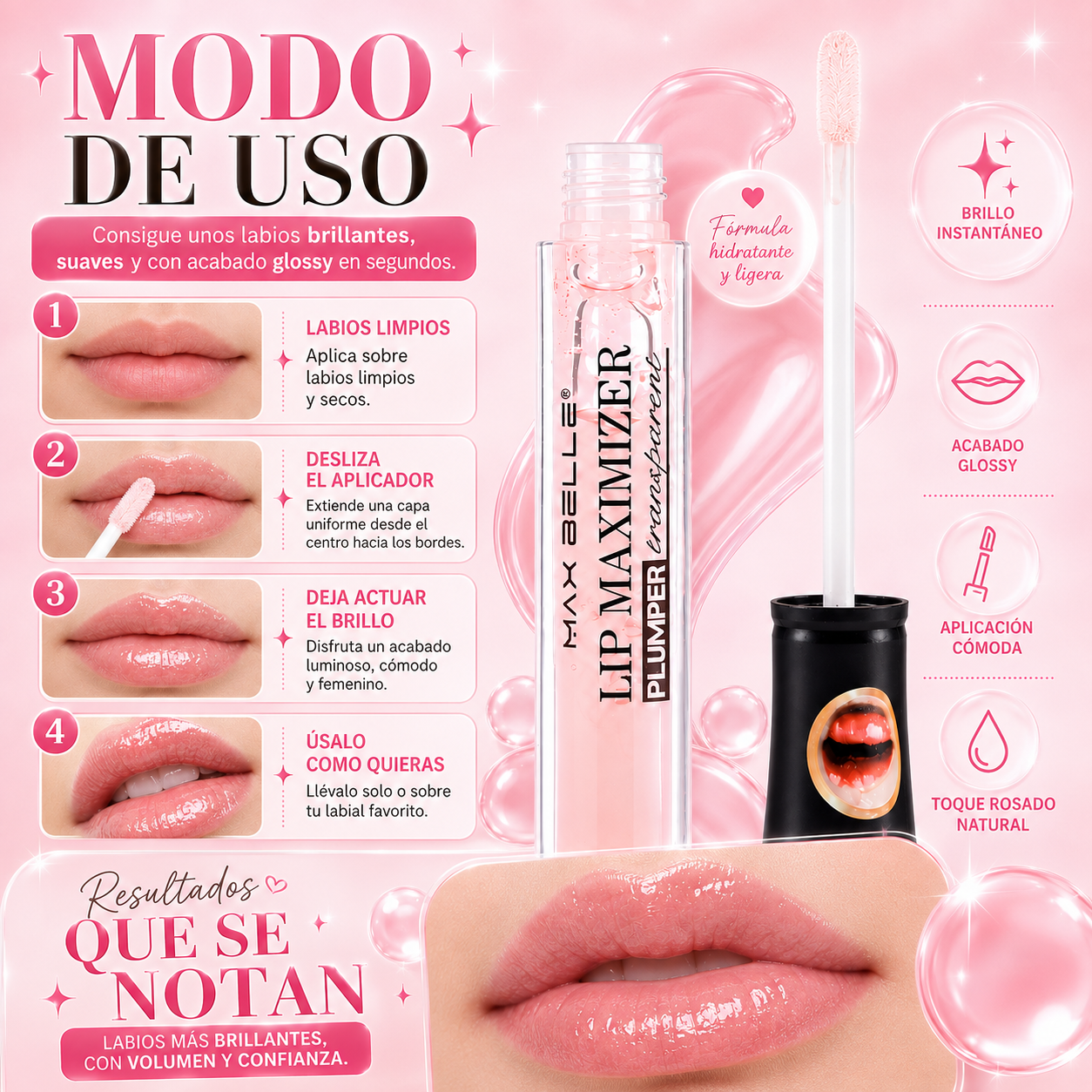 Gloss Voluminizador de Labios