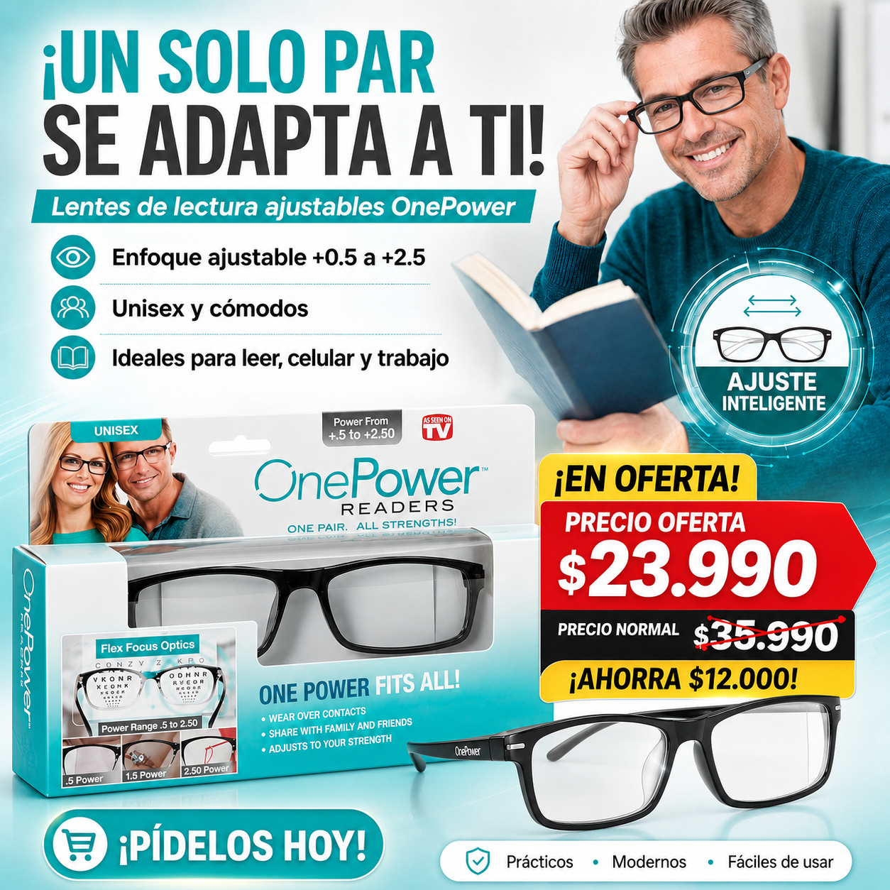 Lentes One Power – Visión Clara y Cómoda