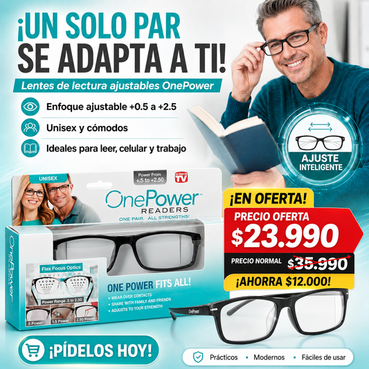 Lentes One Power – Visión Clara y Cómoda