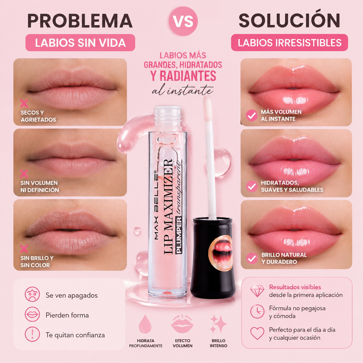 Gloss Voluminizador de Labios