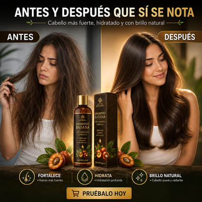 Shampoo Batana Crecimiento Cabello