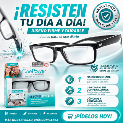 Lentes One Power – Visión Clara y Cómoda
